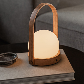 Carrie Portable Lamp Exclusive Oak Edition